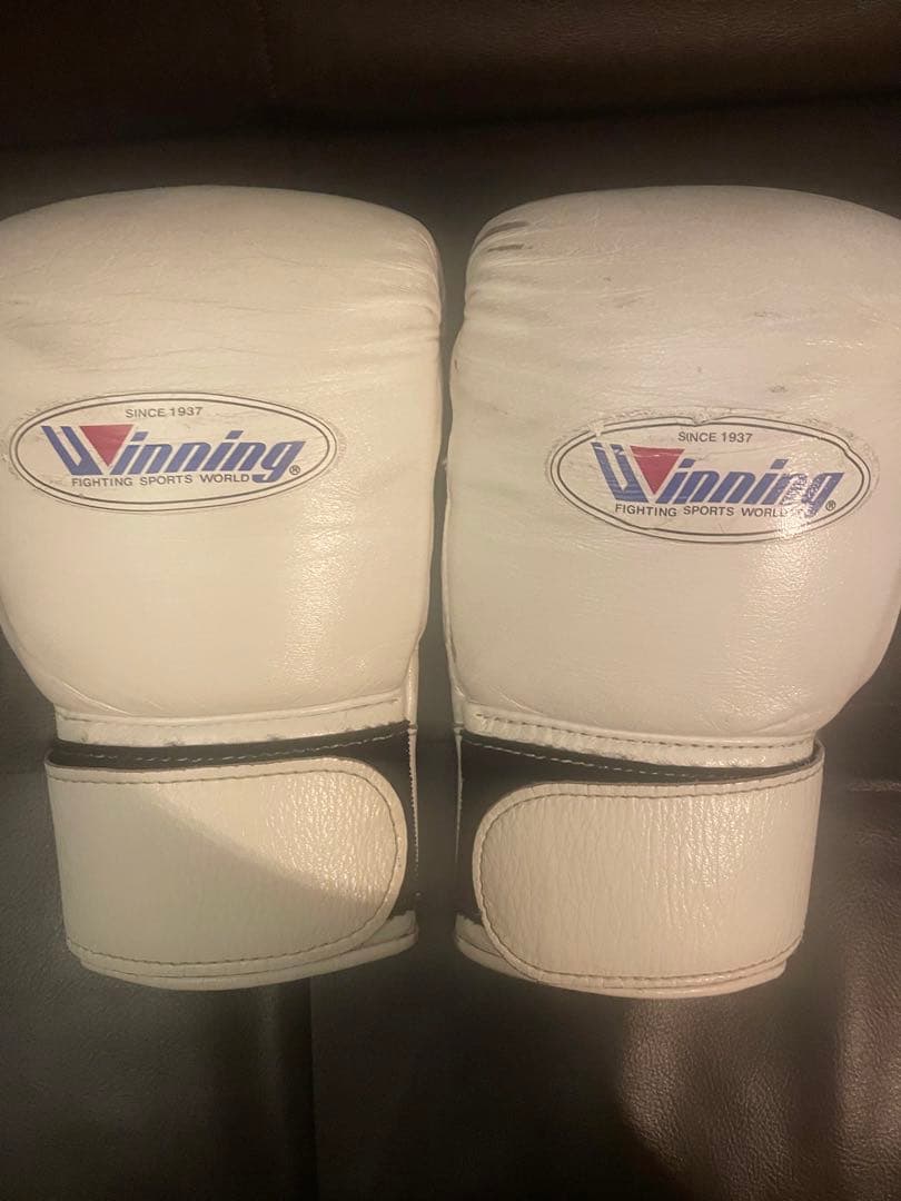 Winning ボクシンググローブ ホワイト　8オンス