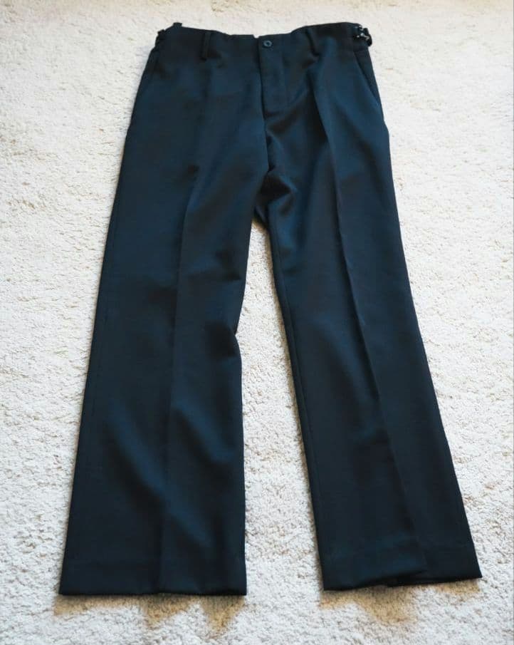 【未使用】IRENISA SEMI FLARED PANTS/ NAVY