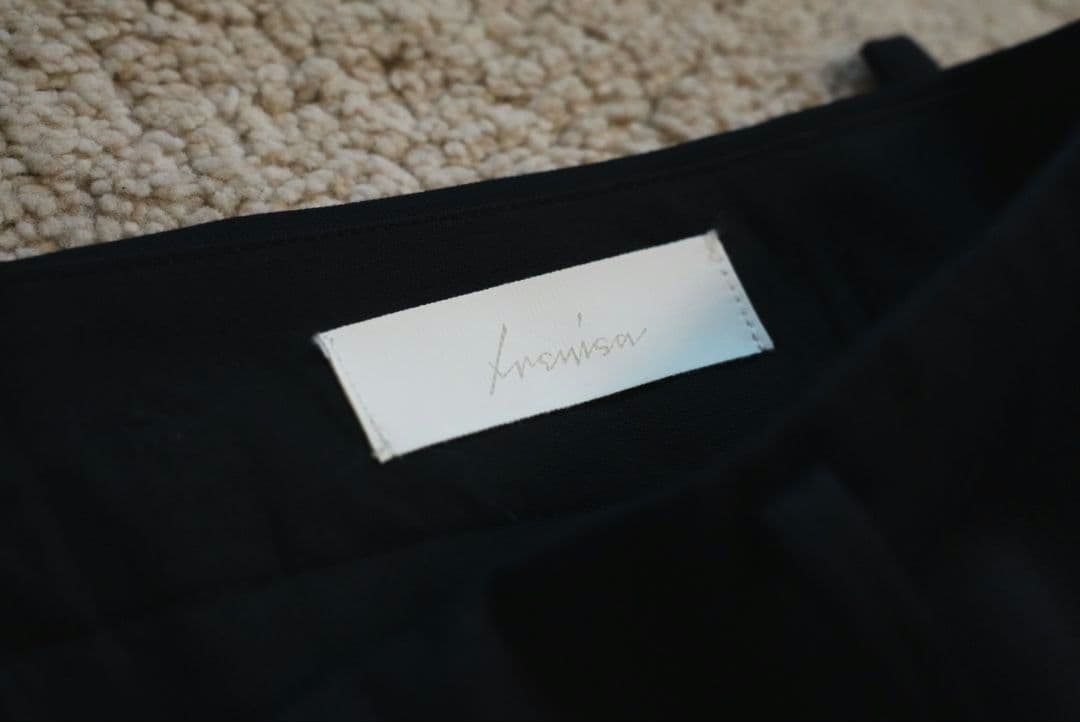 【未使用】IRENISA SEMI FLARED PANTS/ NAVY