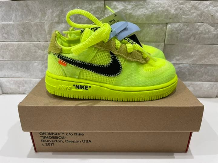 【希少品‼️】エアフォース 1 LOW OFF-WHITE VOLT