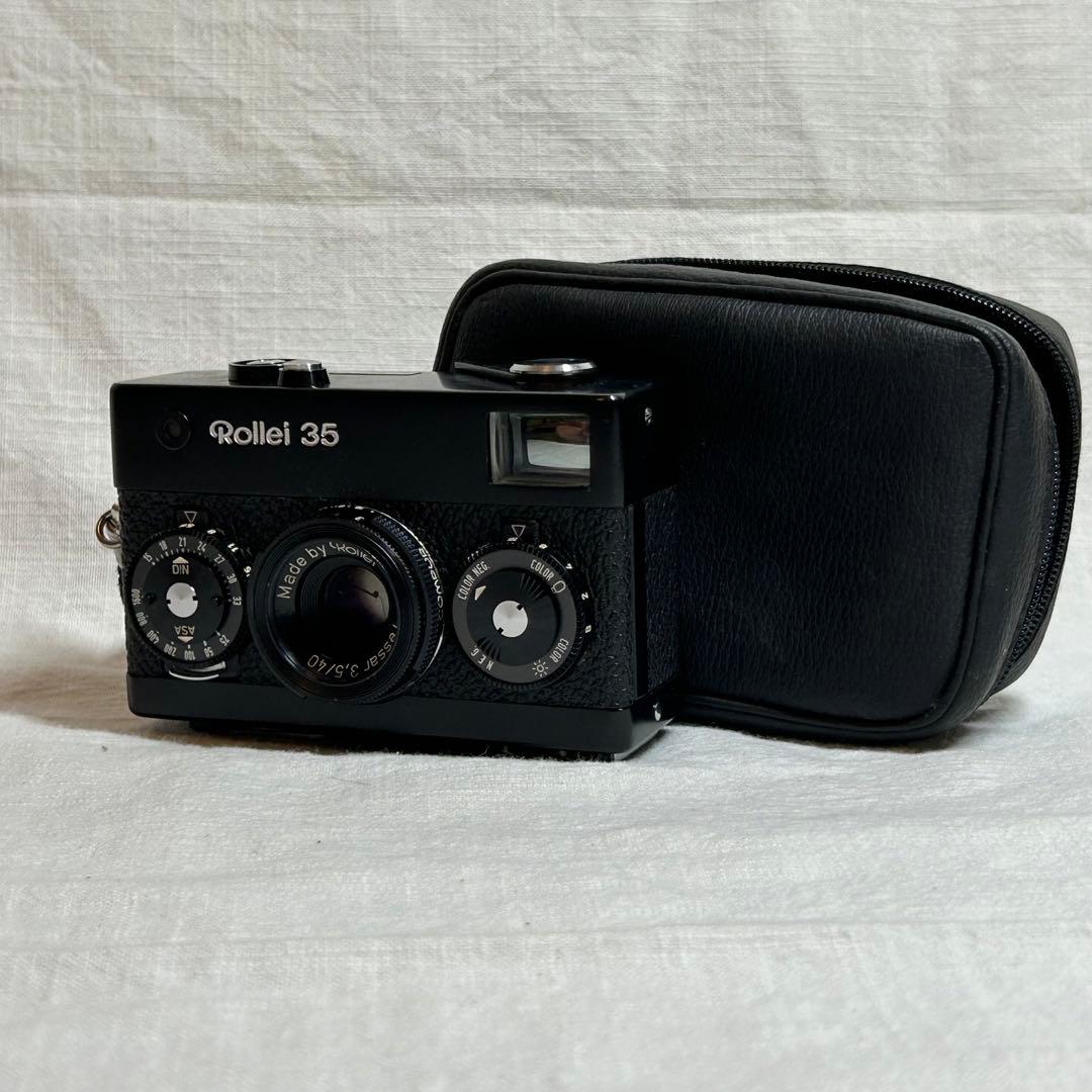 【最終値下げ】Rollei 35 ブラックモデル フィルムカメラ