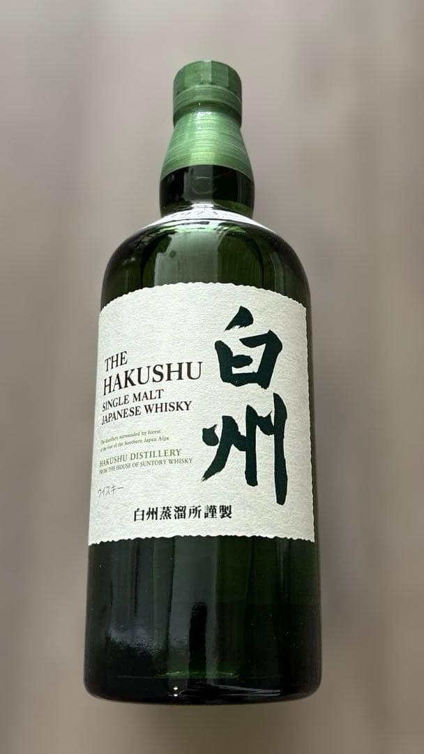 白州　サントリー　モルトウィスキー700 ミリリットル
