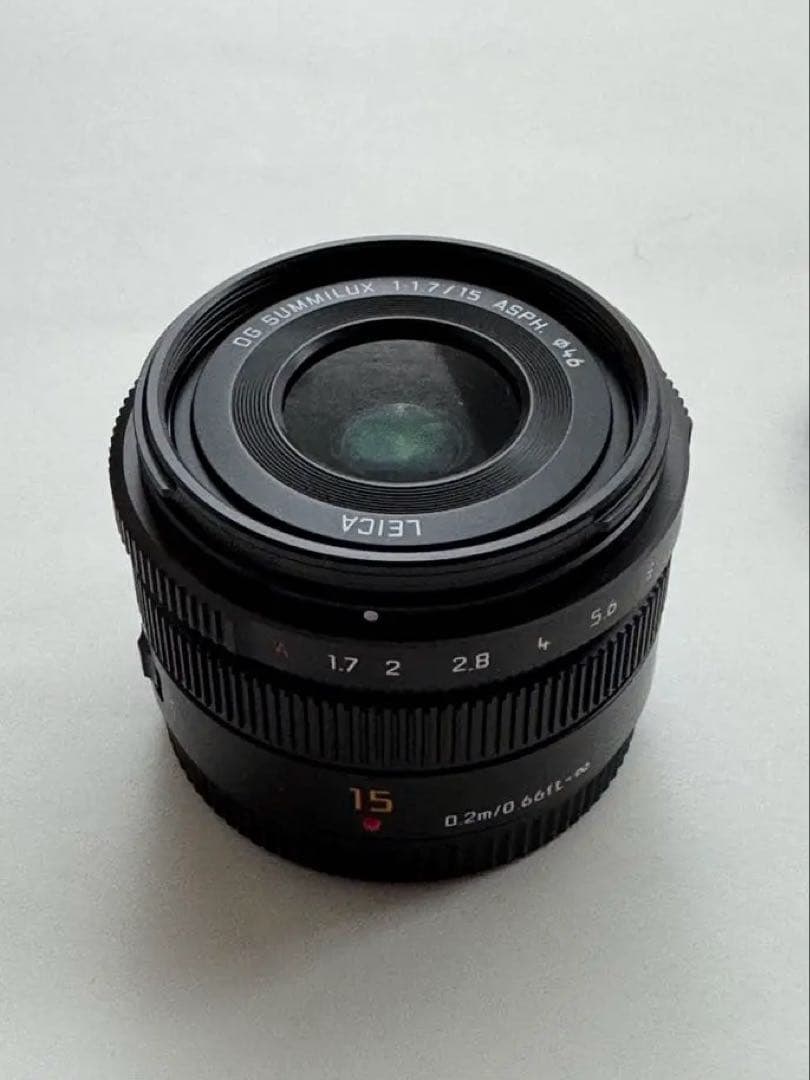 【超美品】LEICA DG SUMMILUX 15mm f/1.7 ASPH.