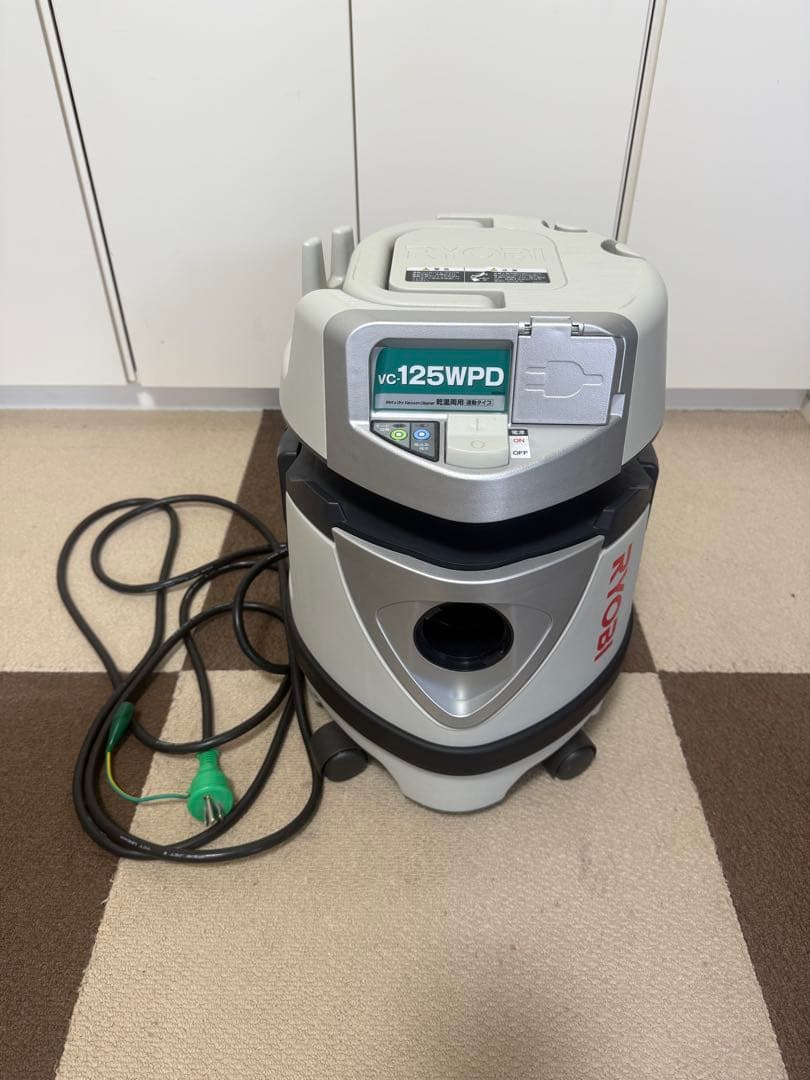 RYOBI vc125WPD 集じん機　掃除機　業務用　プロ用