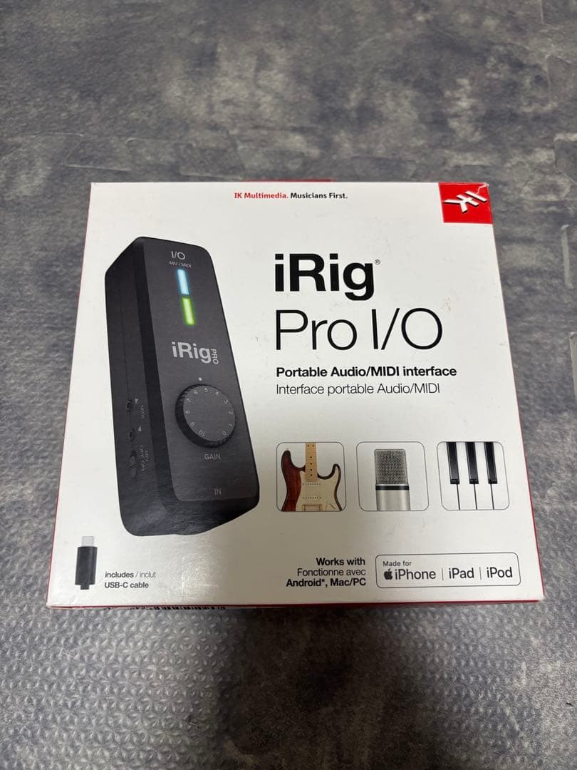DTM・DAW iRig pro I/O