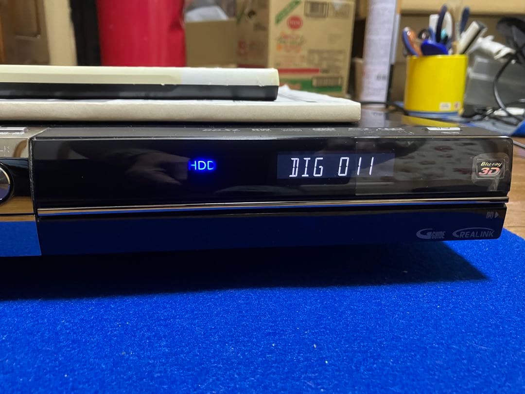 HDD1TB‼️ミツビシブルーレイレコーダーDVR-BZ350リモコン取説付き‼️