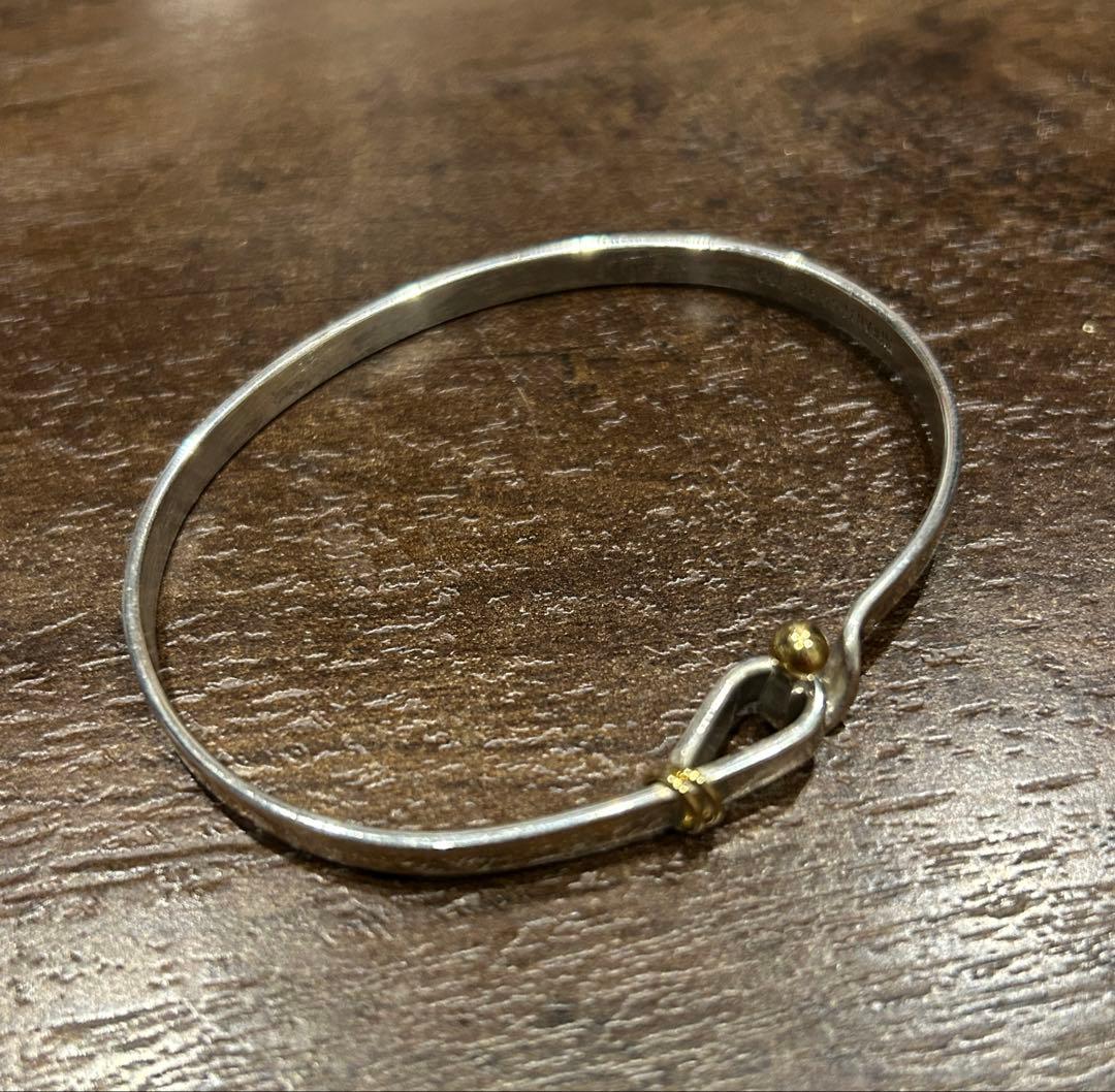 ティファニー Tiffany& Co. フック＆アイバングル