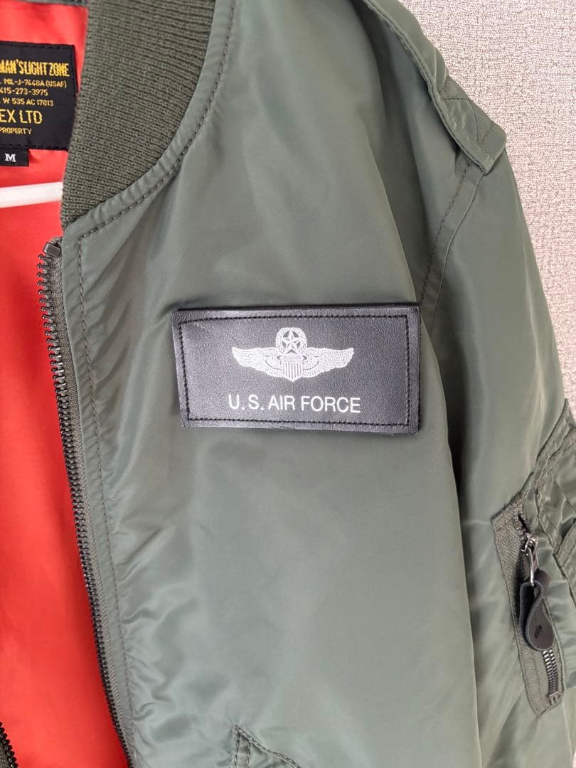 AVIREX l-2b ミリタリージャケット　M