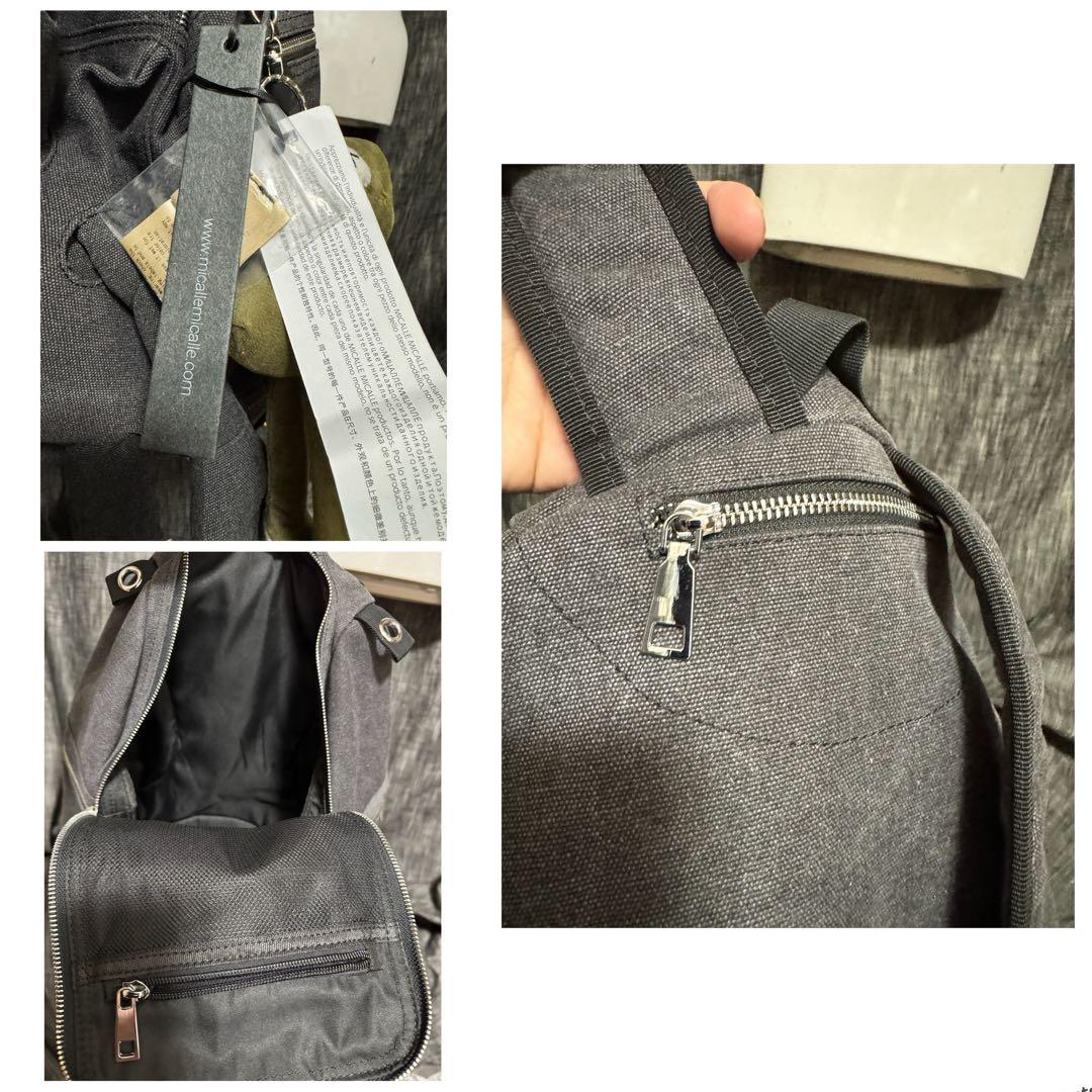 MICALLE MICALLE キャンバスカエルリュック　バックパック　神戸