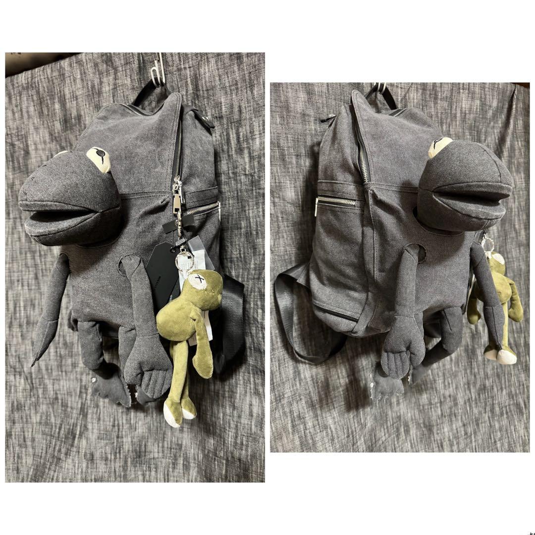 MICALLE MICALLE キャンバスカエルリュック　バックパック　神戸