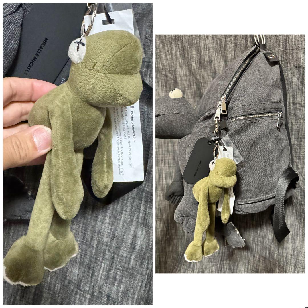 MICALLE MICALLE キャンバスカエルリュック　バックパック　神戸