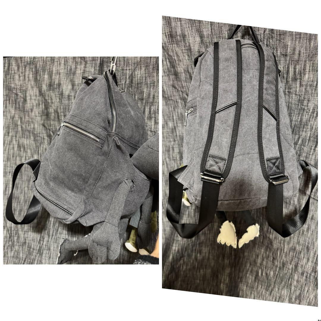 MICALLE MICALLE キャンバスカエルリュック　バックパック　神戸