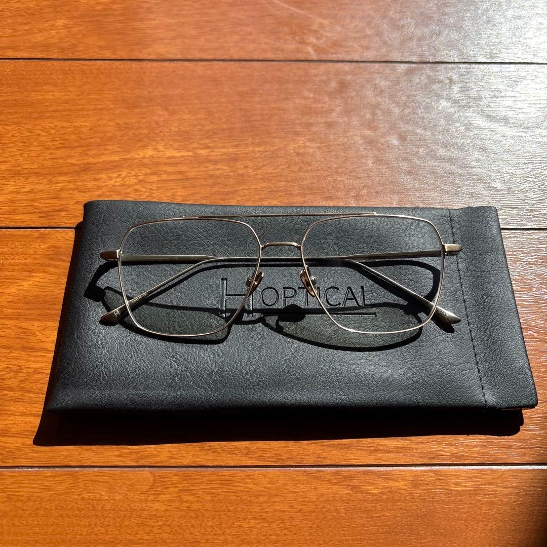 小物 H OPTICAL DOUBLE BRIDGE SQUARE