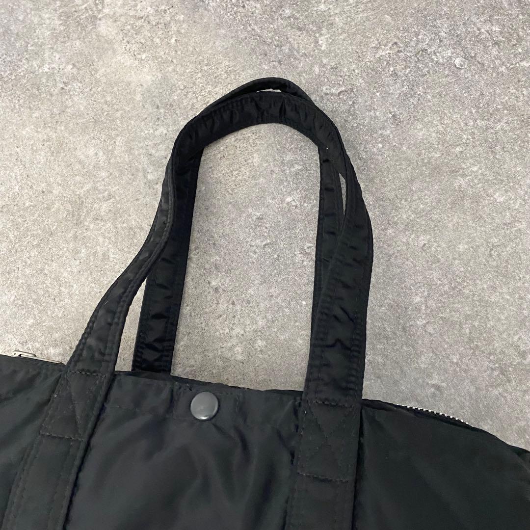 ポーター タンカー ボストン ブラック ダッフルバッグ ドラムバッグ 黒