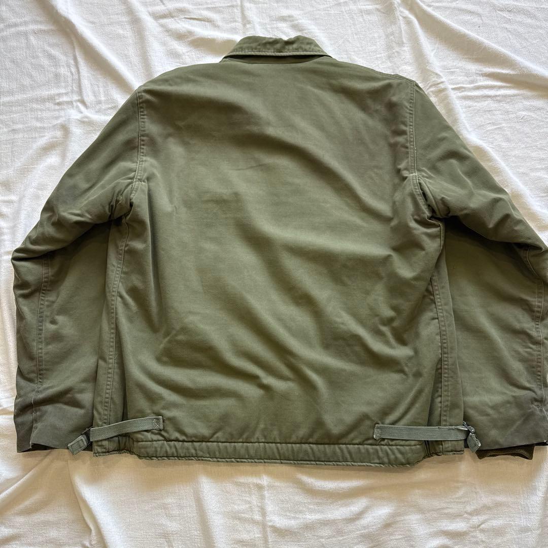 米軍 実物 A2 デッキジャケット 67年 LARGE 60年代