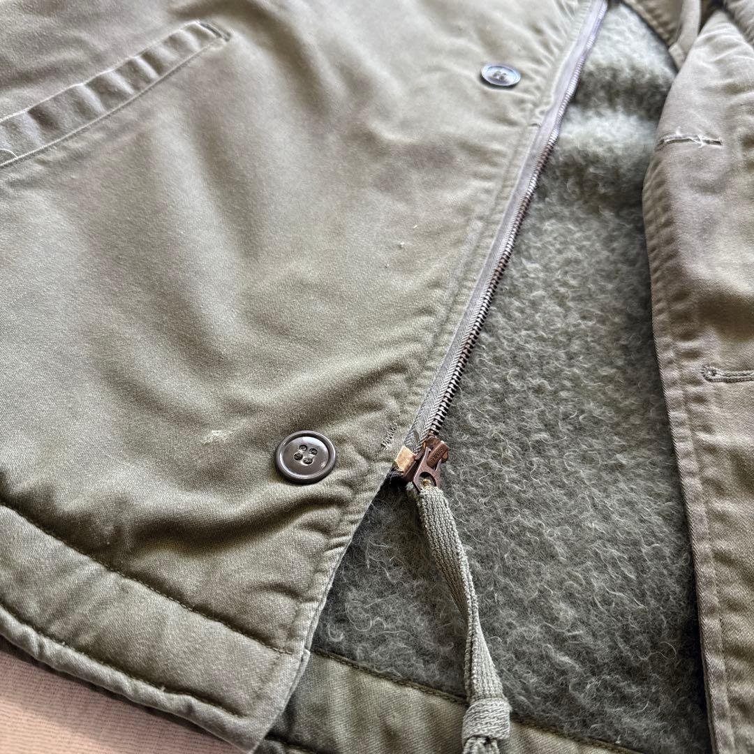 米軍 実物 A2 デッキジャケット 67年 LARGE 60年代