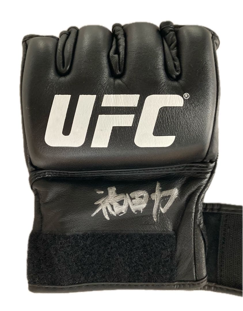 M*l様 UFC OFFICIAL GLOVE 福田力 直筆サイン入り KRAZ