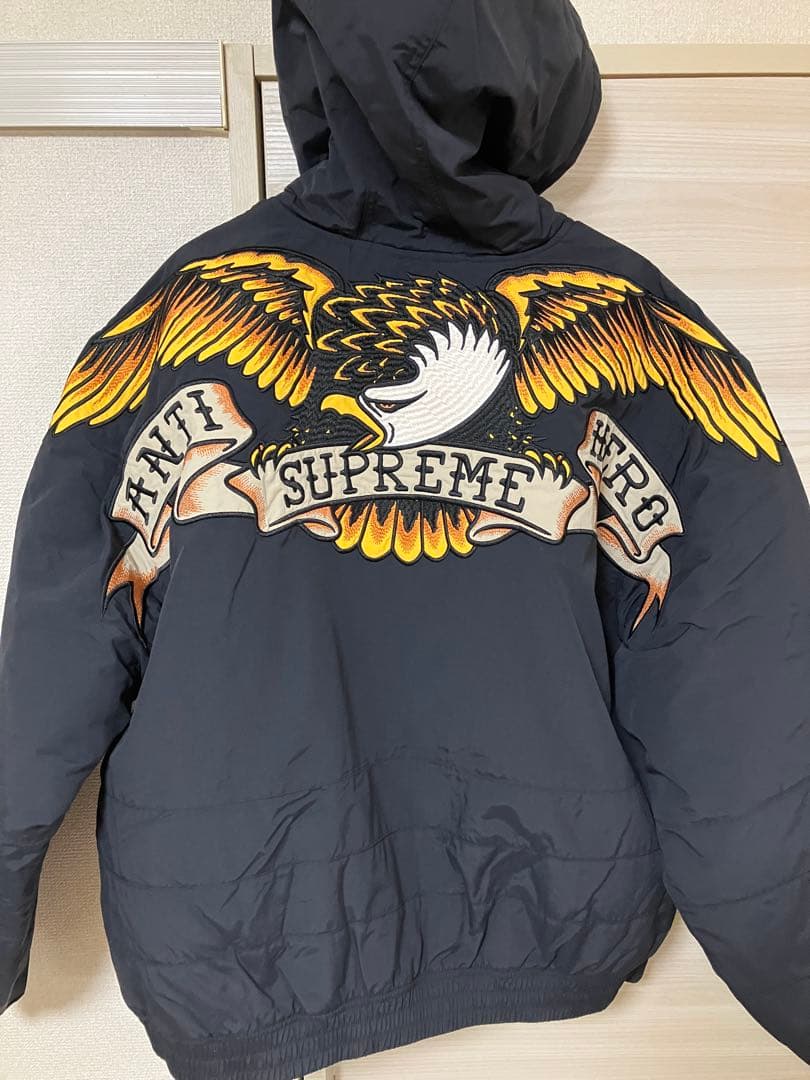 ジャケット・アウター Supreme antihero Stadium Jacket black L
