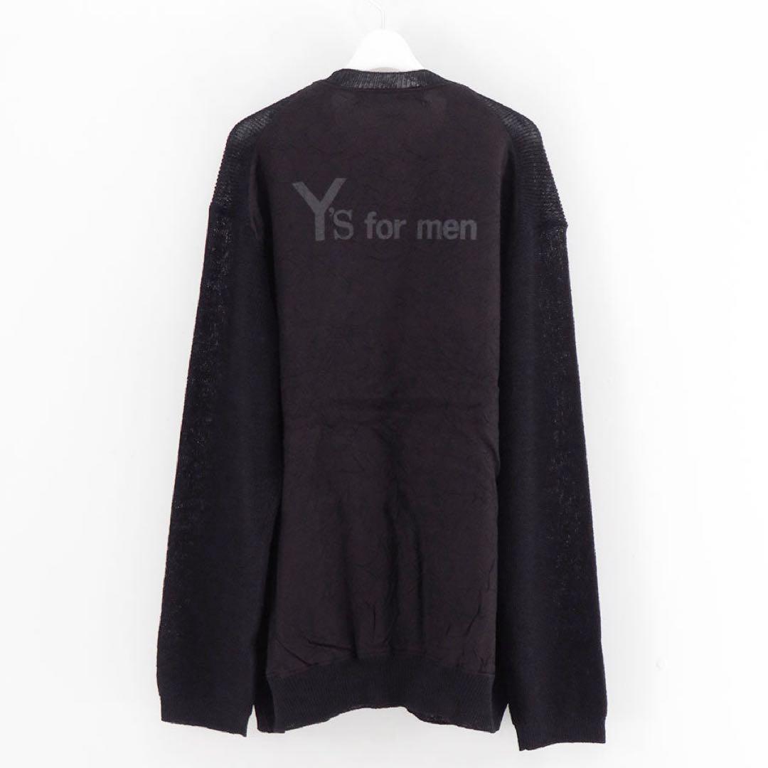 Y*)様 Y’s for men 26SS ビッグロゴラウンドネックプルオーバー