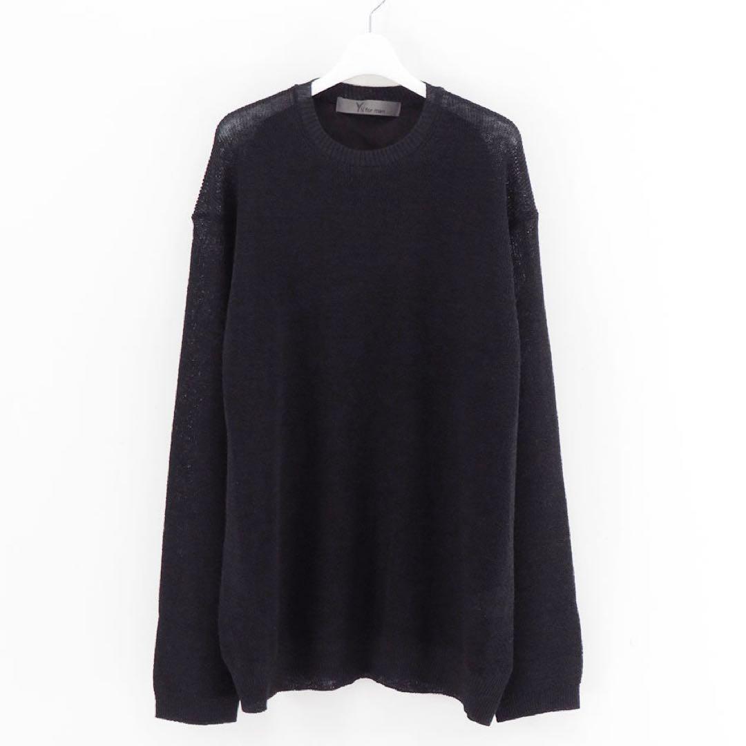 Y*)様 Y’s for men 26SS ビッグロゴラウンドネックプルオーバー