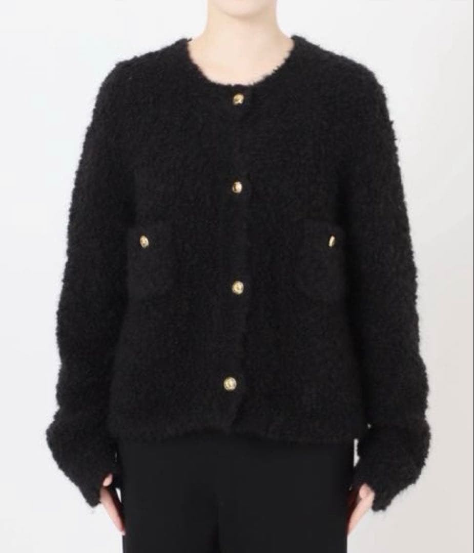 新品タグ付きAP STUDIO ニットジャケット