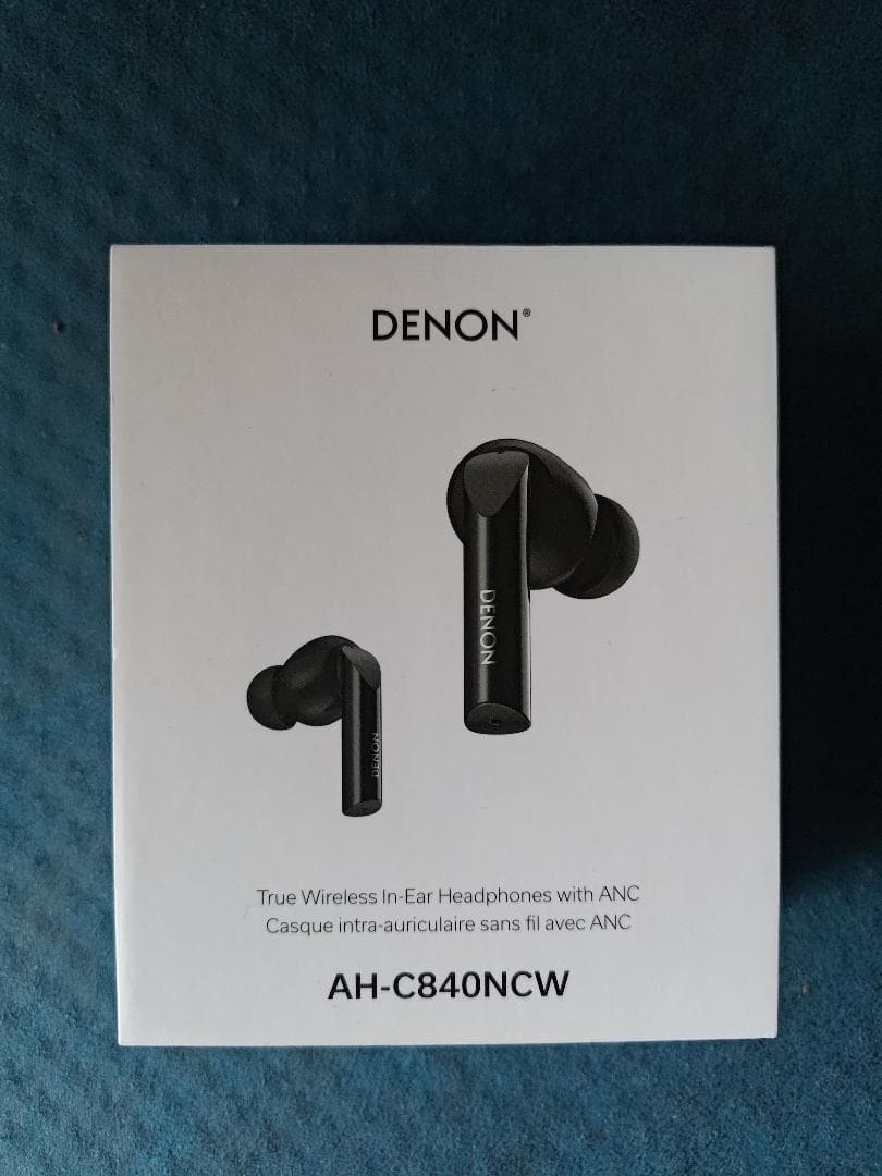 DENON AH-C840NCW ワイヤレスヘッドホン：試聴のみ新同品