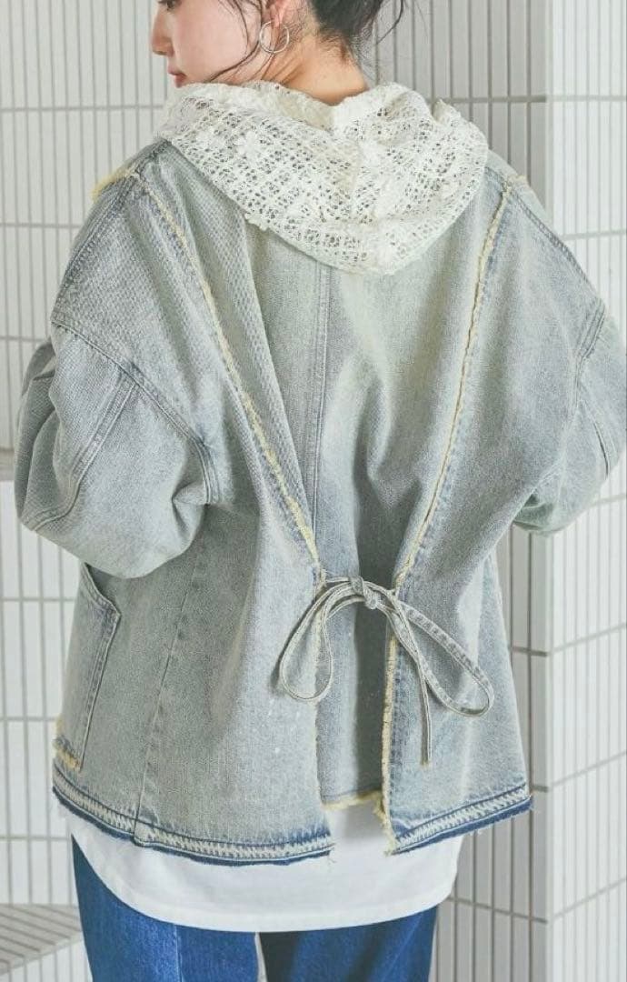 niko and ... エンジニア リメイクデニムジャケット