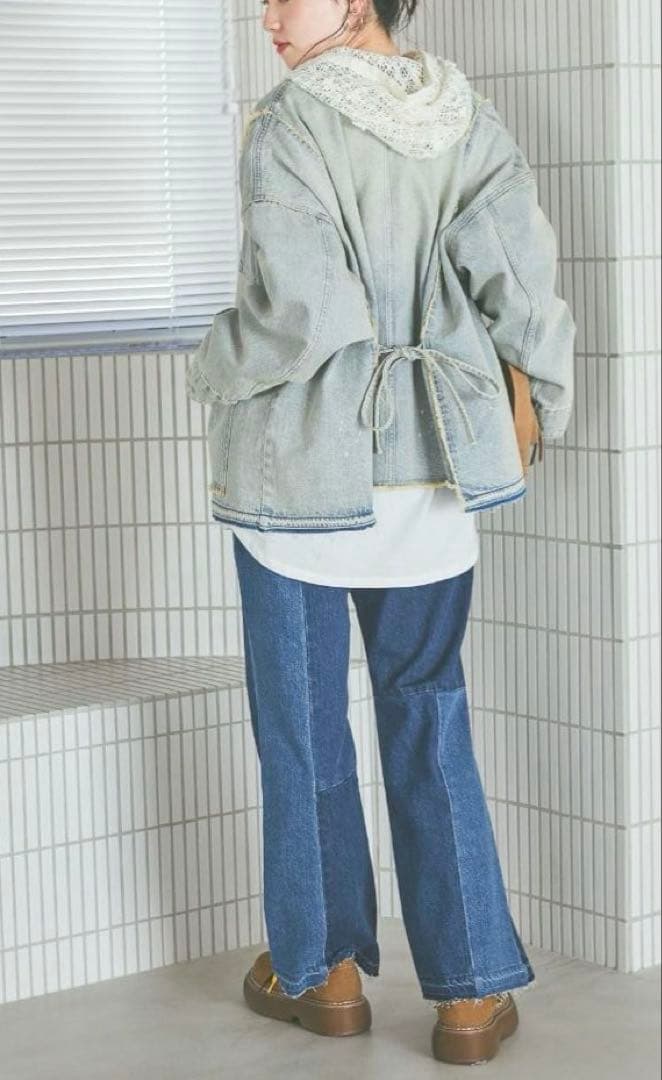 niko and ... エンジニア リメイクデニムジャケット