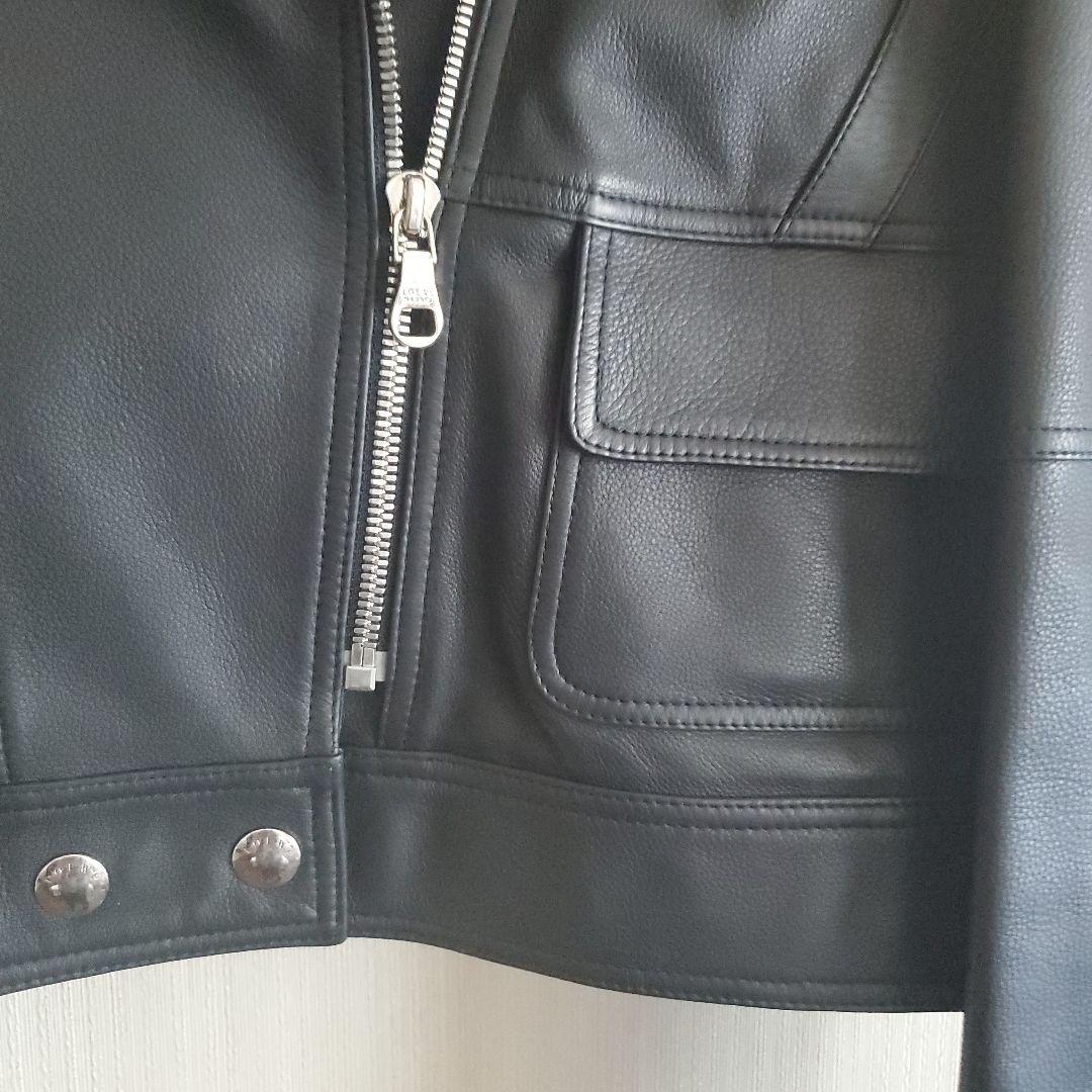 ロエベ 本革レザーのライダースジャケット