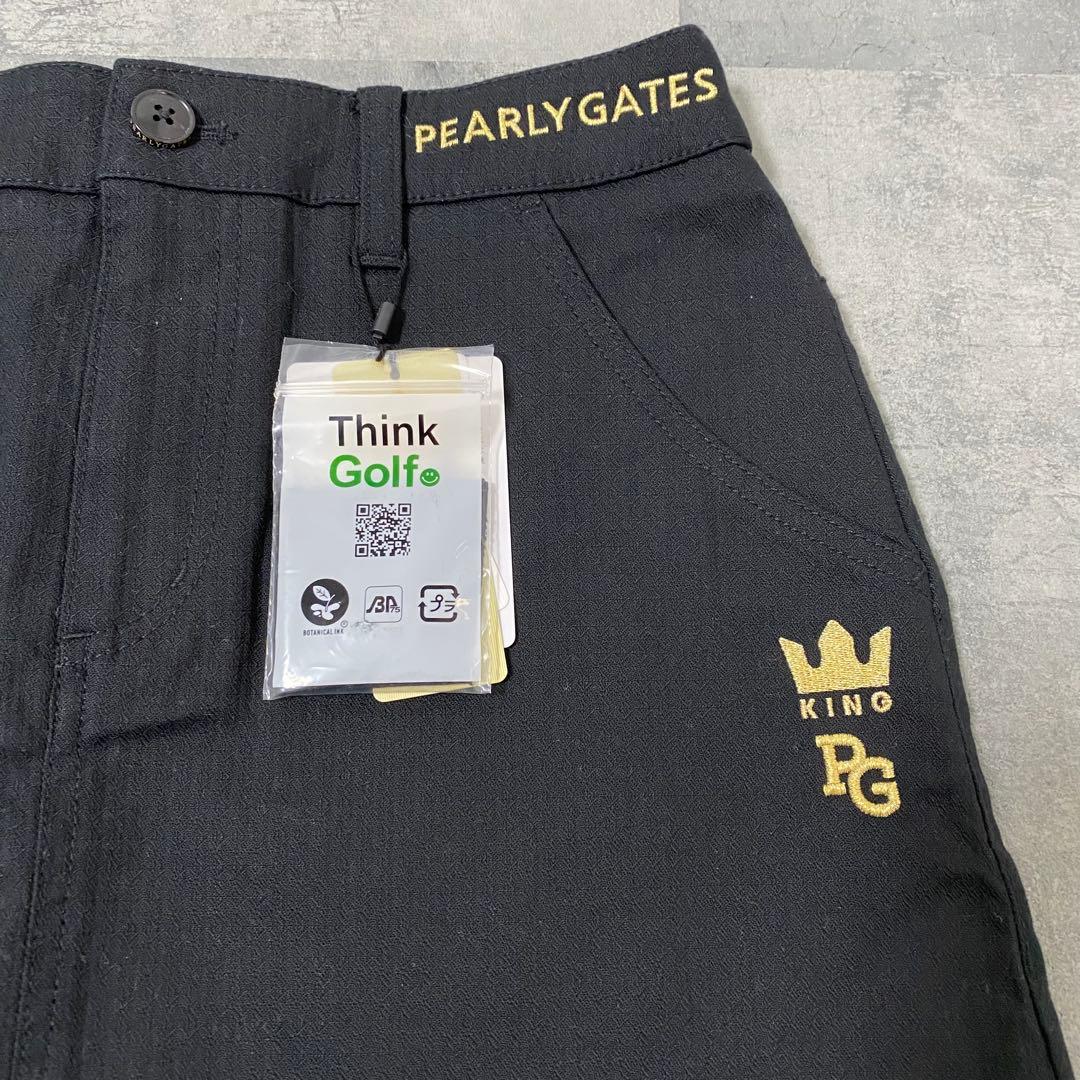 【新品】パーリーゲイツ　レディース　ストレッチスカート　S　ブラック　リボンタグ