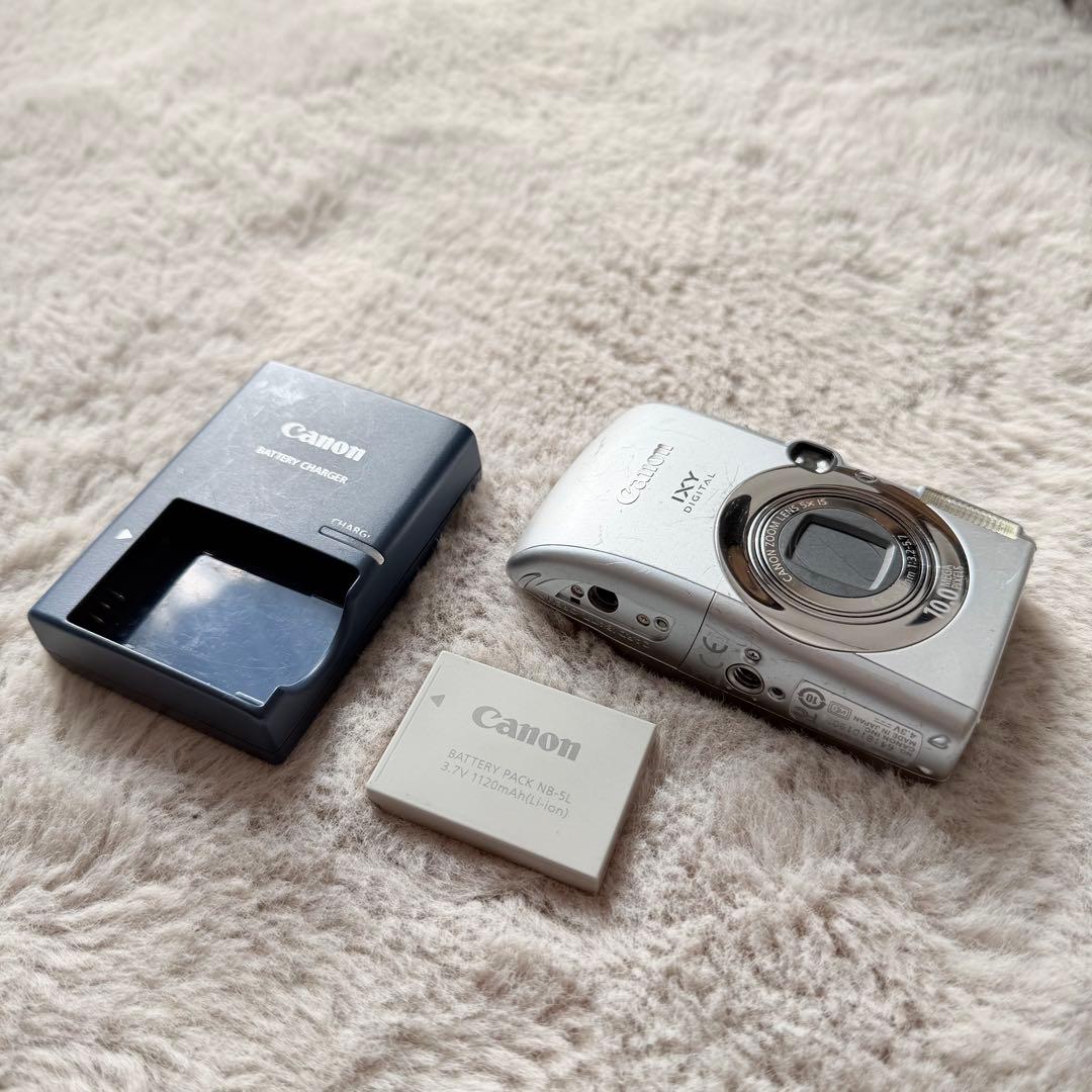 [動作確認済]Canon IXY DIGITAL 820 バッテリー充電器付き