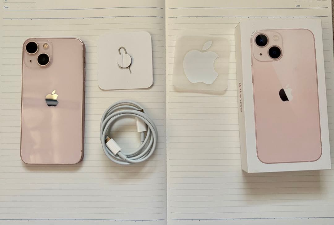 【SIMフリー】iPhone 13 mini 128GB ピンク 本体　付属品付