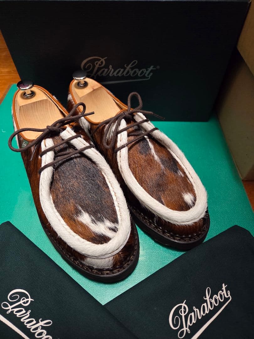 【未使用】Paraboot パラブーツ　MICHAEL /ミカエル　ハラコ　43