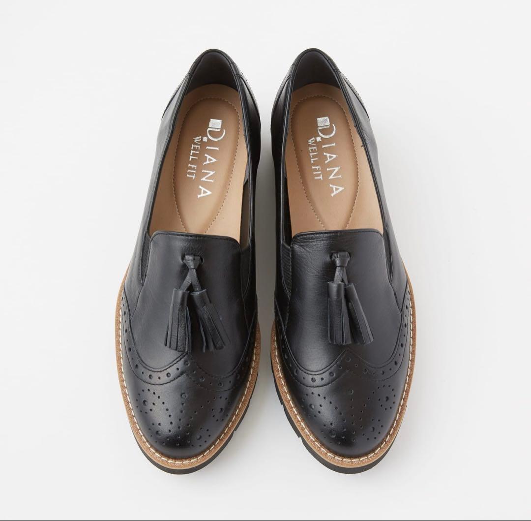 【ISM★】ダイアナ　DIANA 晴雨兼用で安心！マニッシュシューズ