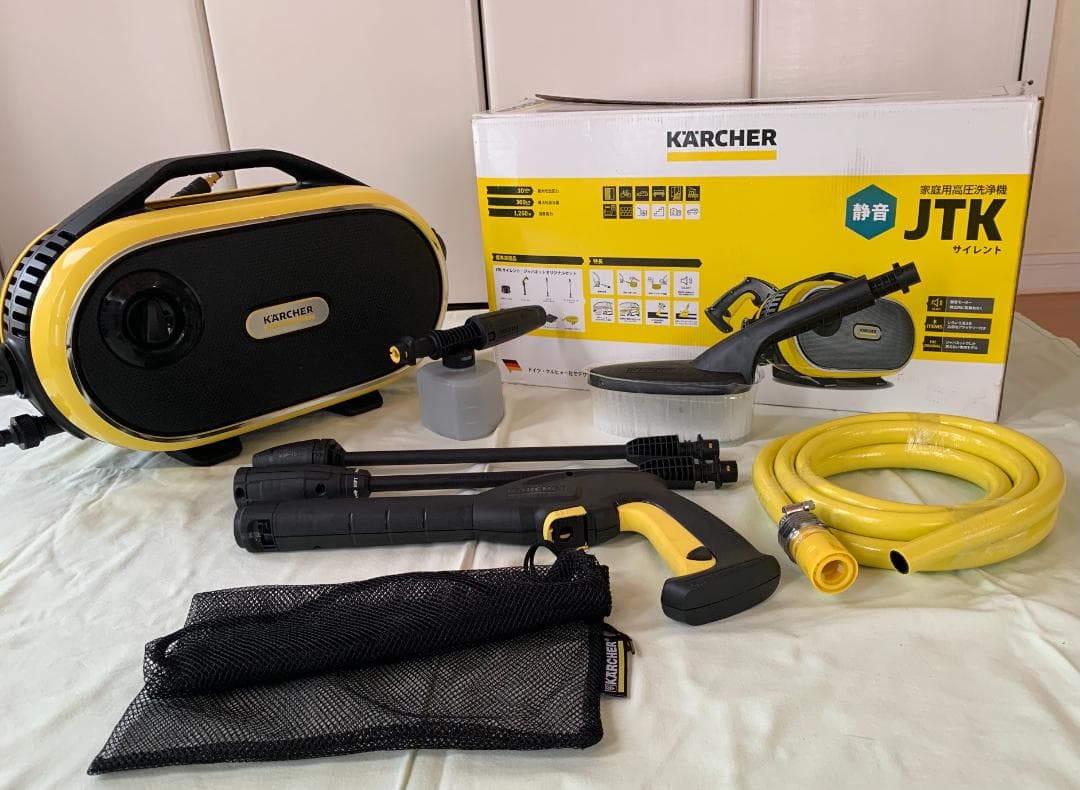 【動作確認のみ】KARCHER ケルヒャー 高圧洗浄機 JTKサイレント