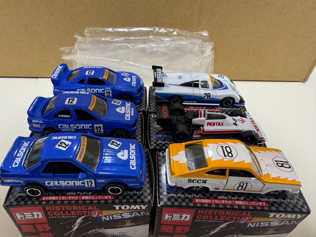 トミカ 星野一義 ヒストリーコレクション 6台セット