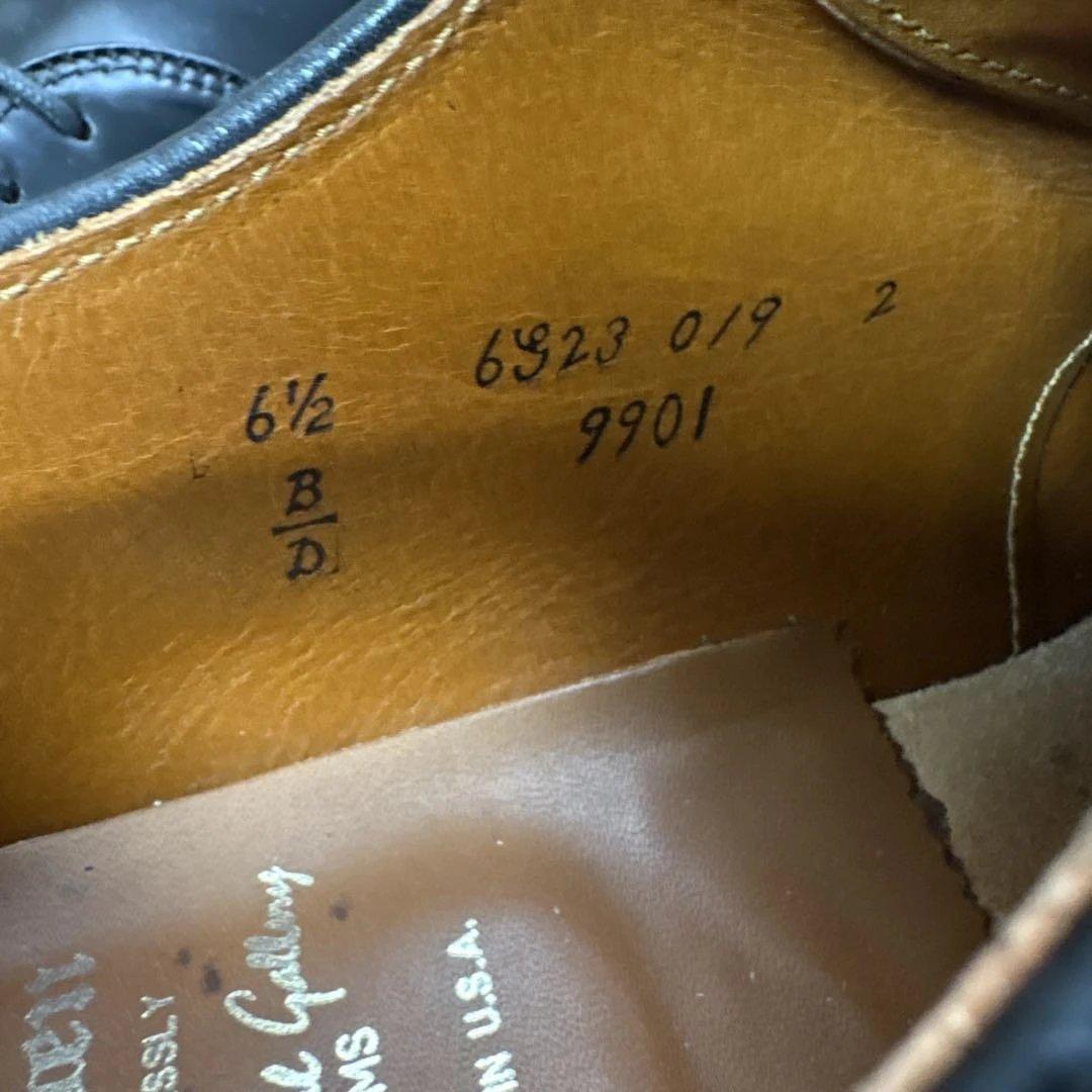 【超美品】ALDEN/オールデン コードバン プレーントゥ 9901 6.5D