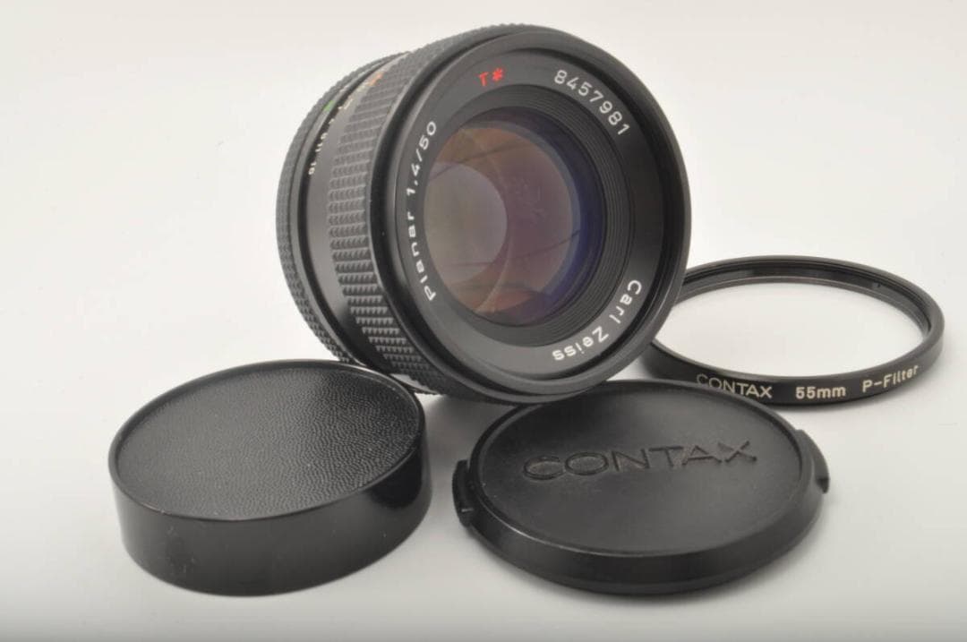 レンズ(単焦点) CONTAX Carl Zeiss Planar T* 50mm F1.4 50