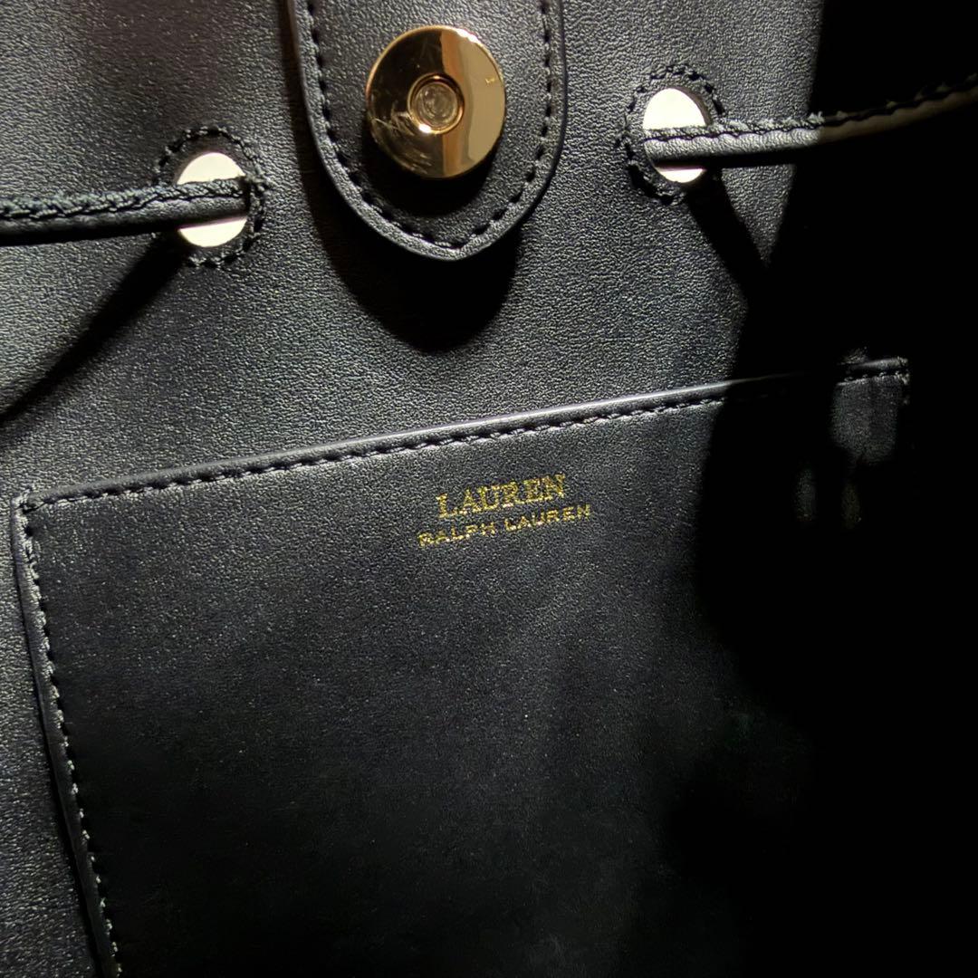 ローレンラルフローレン　ドローストリング バッグ　　ラージサイズ