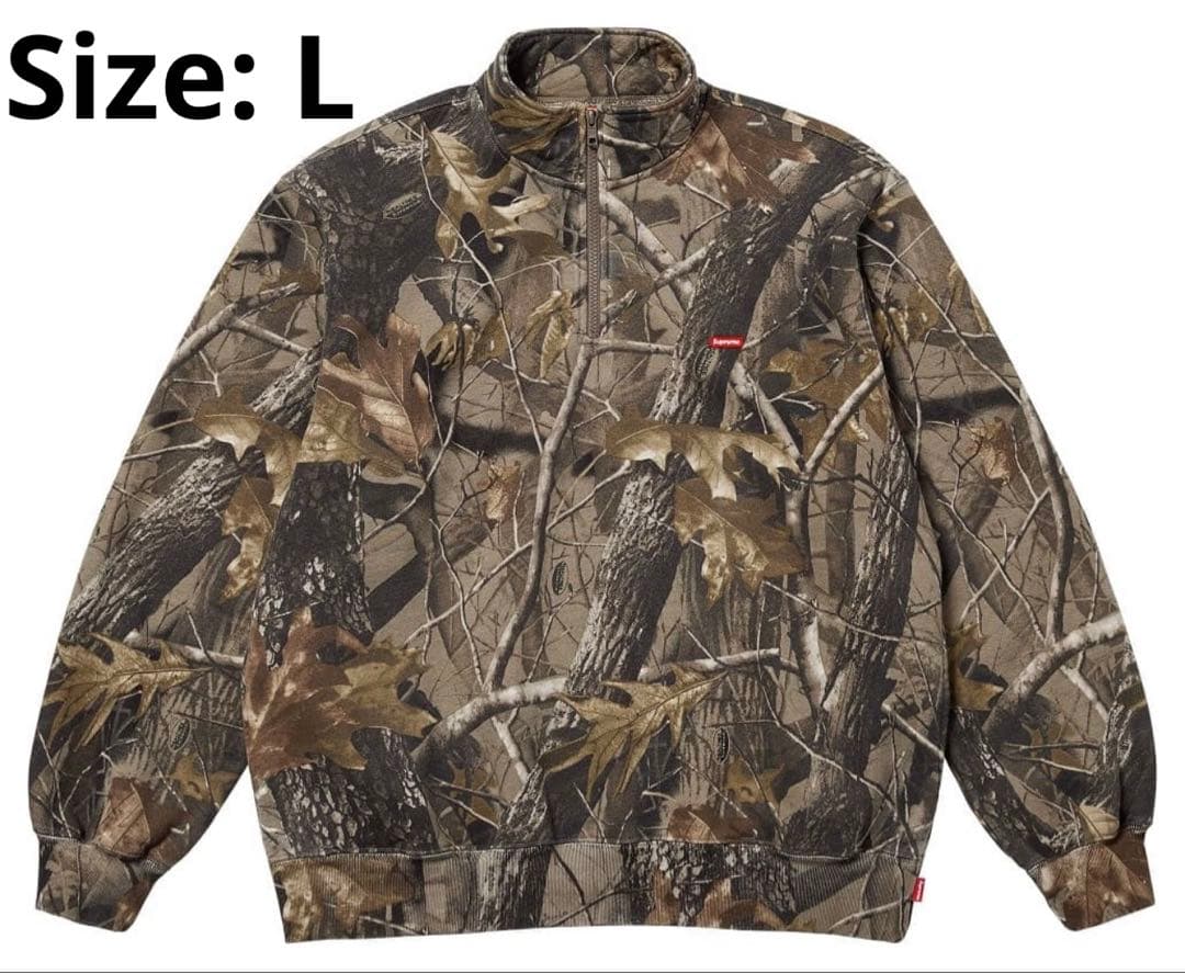 ジャケット・アウター Supreme Small Box Half Zip Pullover