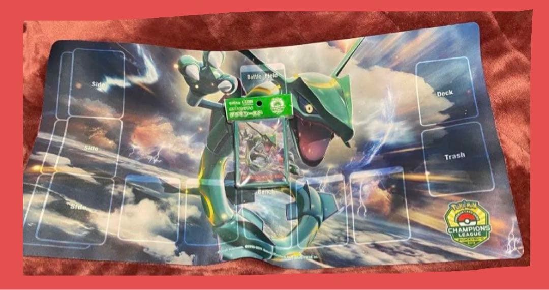 【超激レア】マット デッキケース 2019 チャンピオンズリーグ レックウザ