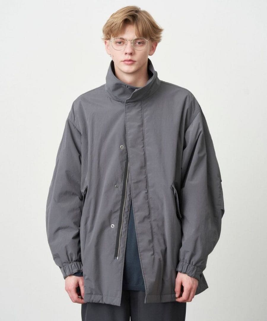 ATON TECHNO COTTON | リサイクルウールパテッドショートモッズ