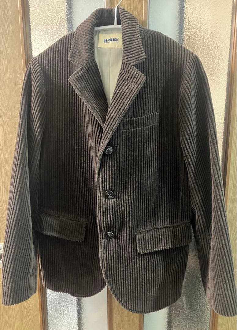 期間限定値下げ　BEAMS BOY ブラウン コーデュロイジャケット
