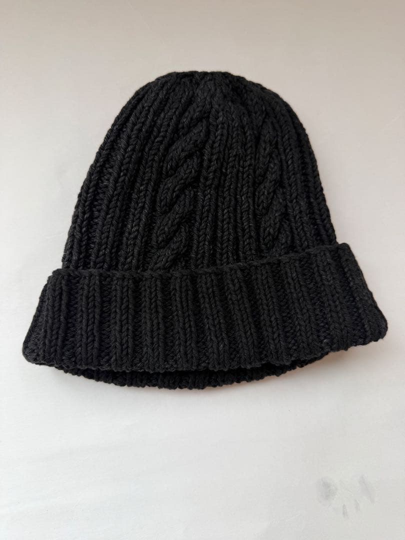 インバーアラン　DENIM YARN COTTON KNIT CAP 茶タグ