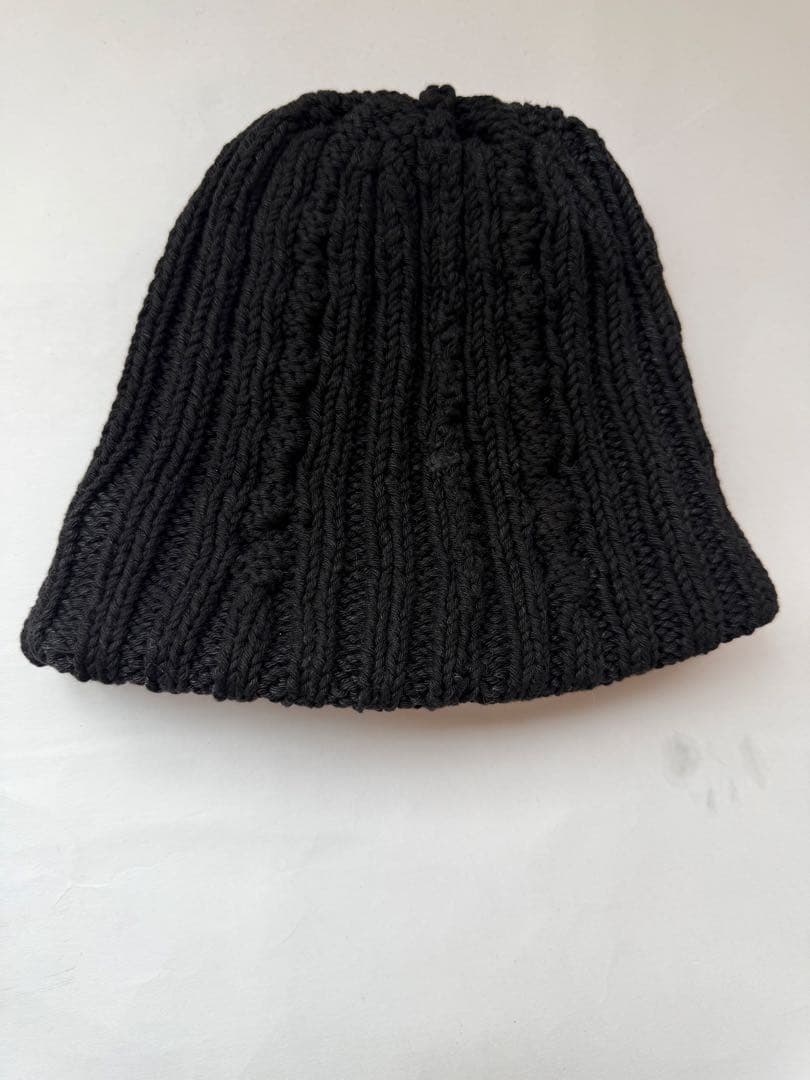 インバーアラン　DENIM YARN COTTON KNIT CAP 茶タグ