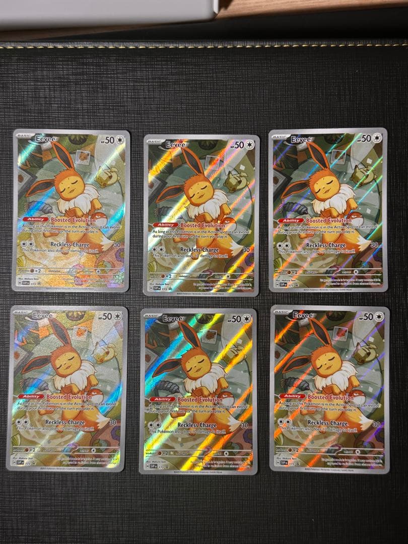 【6枚まとめ売り】英語版 イーブイ Eeeve 海外限定 プロモ