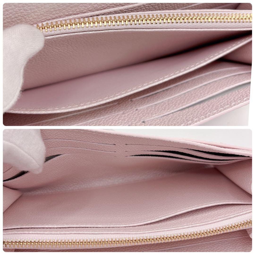 未使用 新作 限定 完売品 ルイヴィトン ポルトフォイユ サラ スノーウィパール