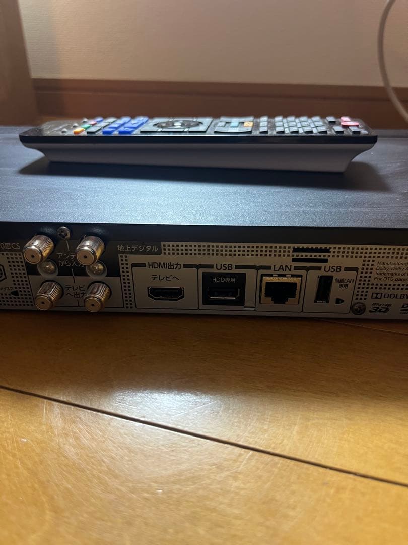 TOSHIBA HDD ブルーレイレコーダー DBR-W508 2018年製