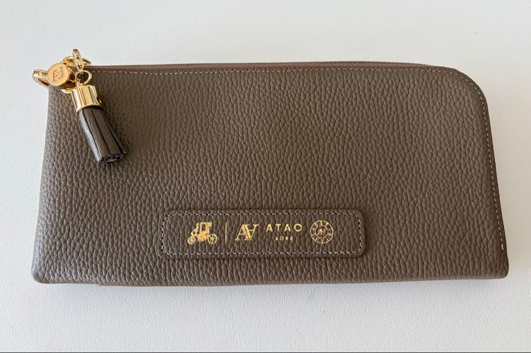 ATAO アタオ Batty バティ バッグにもなる長財布 トープ