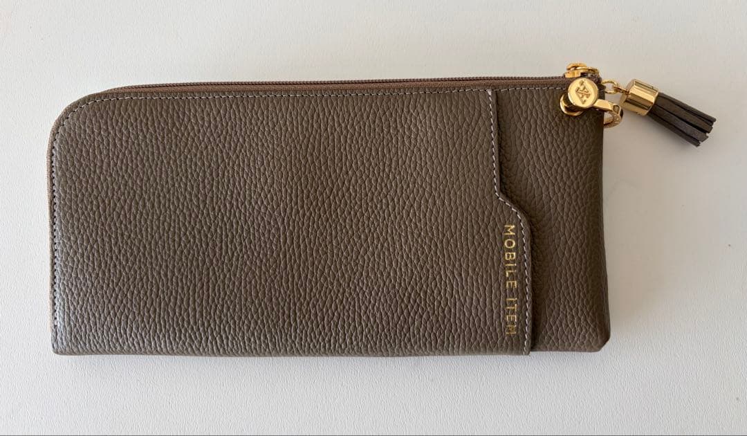 ATAO アタオ Batty バティ バッグにもなる長財布 トープ